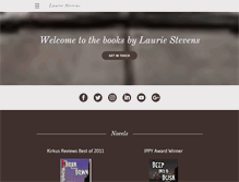 Tablet Screenshot of lauriestevensbooks.com